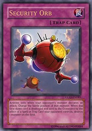 Security Orb (Ultra Rare) (GLAS-EN089) - Gladiator's Assault 1st Edition