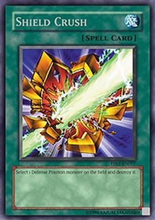 Shield Crush (Secret Rare) (PP01-EN007) - Premium Pack 1 Unlimited