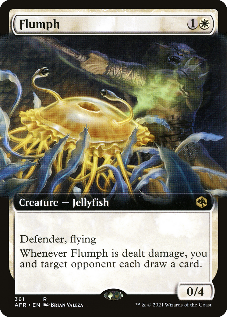 Flumph (Extended Art) (AFR-361) [Adventures in the Forgotten Realms] Foil