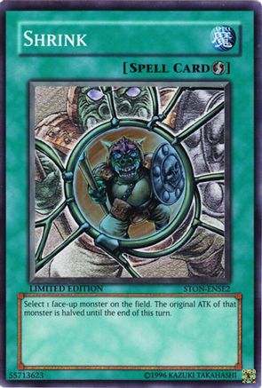 Shrink (Super Rare) (STON-ENSE2) - Strike of Neos Limited