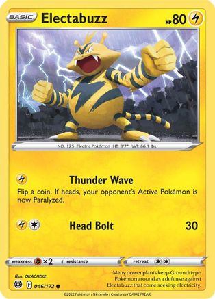 Electabuzz (046/172) [SWSH09 Brilliant Stars] - Common