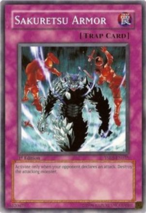 Sakuretsu Armor (Common) (YSDS-EN035) - Starter Deck: Syrus Truesdale Unlimited