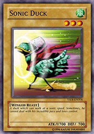 Sonic Duck (Common) (YSDJ-EN004) - Starter Deck: Jaden Yuki Unlimited