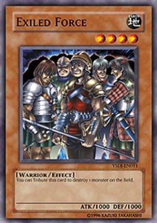 Exiled Force (Common) (YSDJ-EN011) - Starter Deck: Jaden Yuki Unlimited
