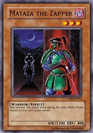 Mataza the Zapper (Common) (YSDJ-EN013) - Starter Deck: Jaden Yuki 1st Edition