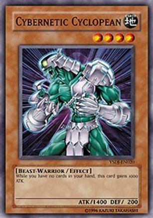 Cybernetic Cyclopean (Common) (YSDJ-EN020) - Starter Deck: Jaden Yuki 1st Edition