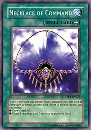 Necklace of Command (Common) (YSDJ-EN027) - Starter Deck: Jaden Yuki 1st Edition
