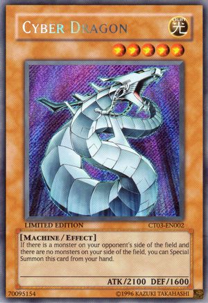 Cyber Dragon (Secret Rare) (CT03-EN002) - 2006 Collectors Tin Limited