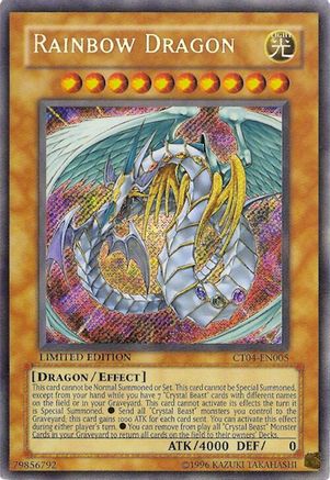 Rainbow Dragon (Secret Rare) (CT04-EN005) - 2007 Collectors Tin Limited