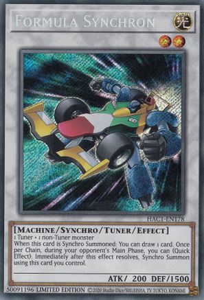 Formula Synchron (Secret Rare) (HAC1-EN178) - Hidden Arsenal: Chapter 1 Limited