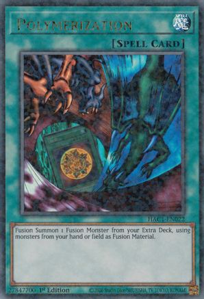 Polymerization (Duel Terminal) (Duel Terminal Technology Ultra Rare) (HAC1-EN022) - Hidden Arsenal: Chapter 1 1st Edition