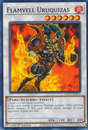 Flamvell Uruquizas (Common) (HAC1-EN074) - Hidden Arsenal: Chapter 1 1st Edition