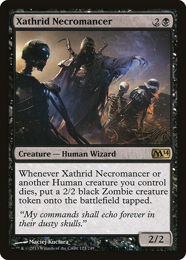Xathrid Necromancer (M14-123) [Magic 2014]
