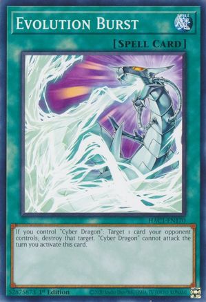 Evolution Burst (Common) (HAC1-EN170) - Hidden Arsenal: Chapter 1 1st Edition