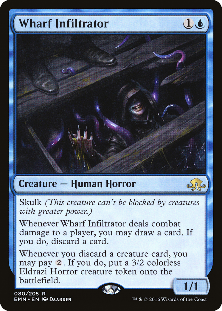 Wharf Infiltrator (EMN-080) [Eldritch Moon] Foil