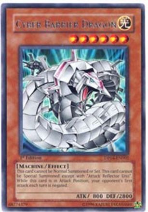 Cyber Barrier Dragon (Rare) (DP04-EN002) - Duelist Pack 4: Zane Truesdale 1st Edition