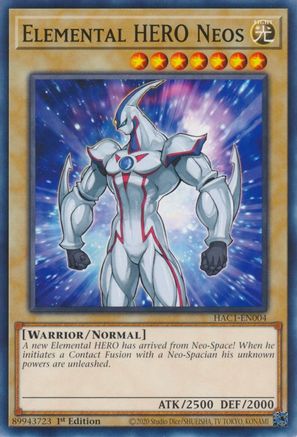 Elemental HERO Neos (Common) (HAC1-EN004) - Hidden Arsenal: Chapter 1 1st Edition