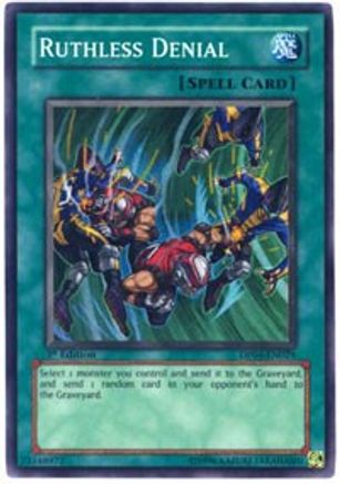 Ruthless Denial (Super Rare) (DP04-EN024) - Duelist Pack 4: Zane Truesdale Unlimited