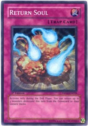 Return Soul (Super Rare) (DP04-EN028) - Duelist Pack 4: Zane Truesdale 1st Edition