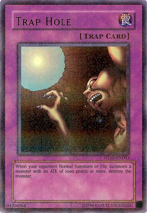 Trap Hole (Parallel Rare) (HL03-EN003) - Hobby League 3 Unlimited