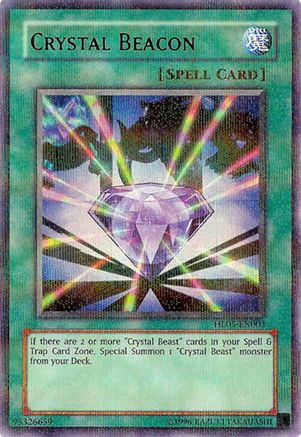 Crystal Beacon (Parallel Rare) (HL05-EN003) - Hobby League 5 Unlimited