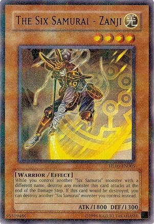 The Six Samurai - Zanji (Parallel Rare) (HL05-EN005) - Hobby League 5 Unlimited