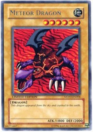 Meteor Dragon (Rare) (MDP2-EN008) - McDonald's Promo Series 2 Limited