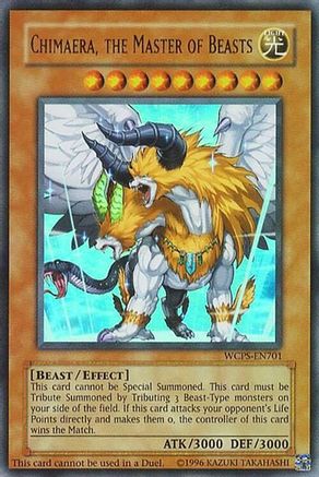 Chimaera, the Master of Beasts (Ultra Rare) (WCPS-EN701) - World Championship Series Limited