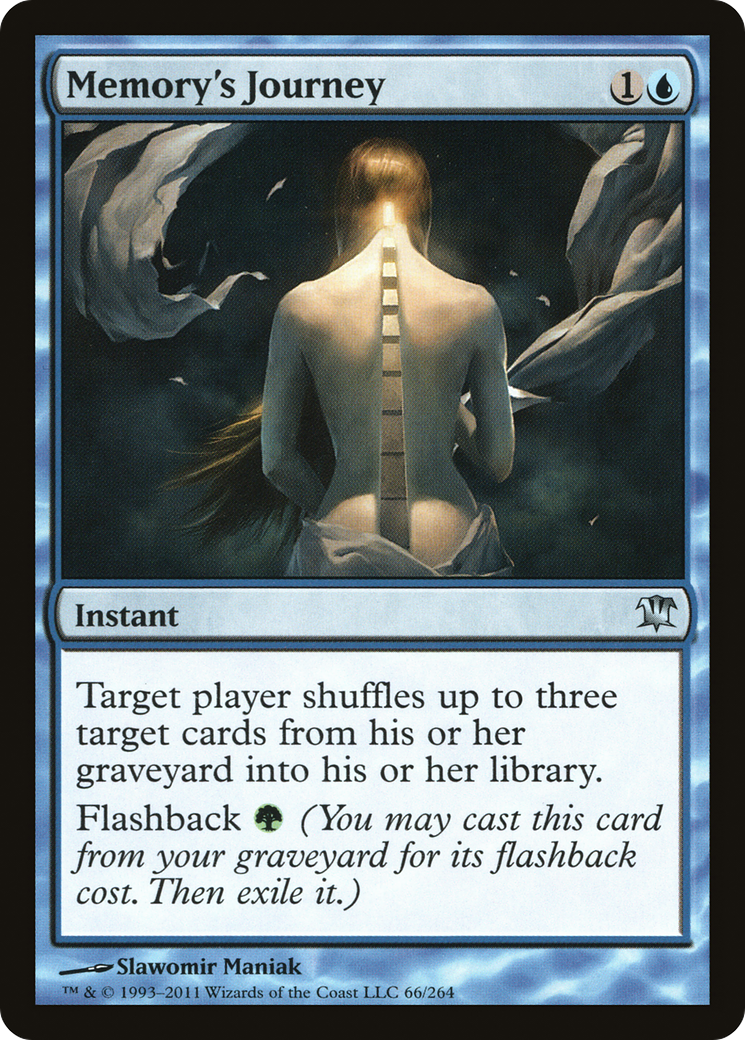 Memory's Journey (ISD-066) [Innistrad]