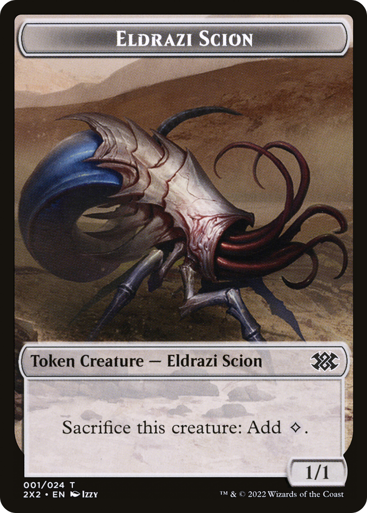 Eldrazi Scion (T2X2-001) [Double Masters 2022 Tokens]