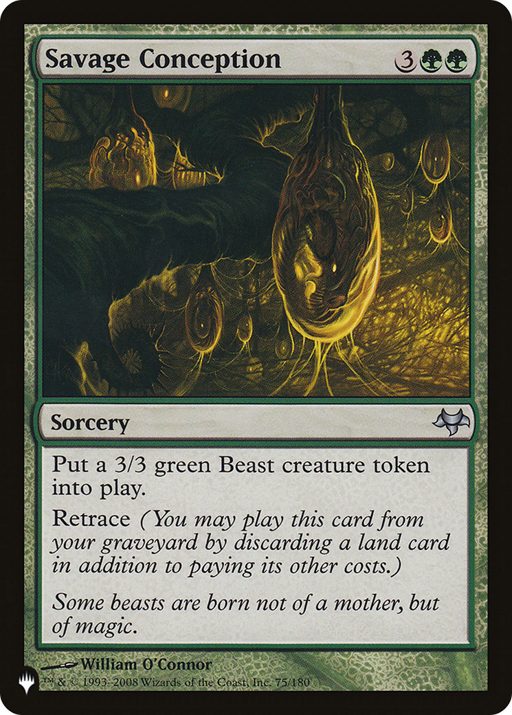 Savage Conception (LIST-75/180) [The List]