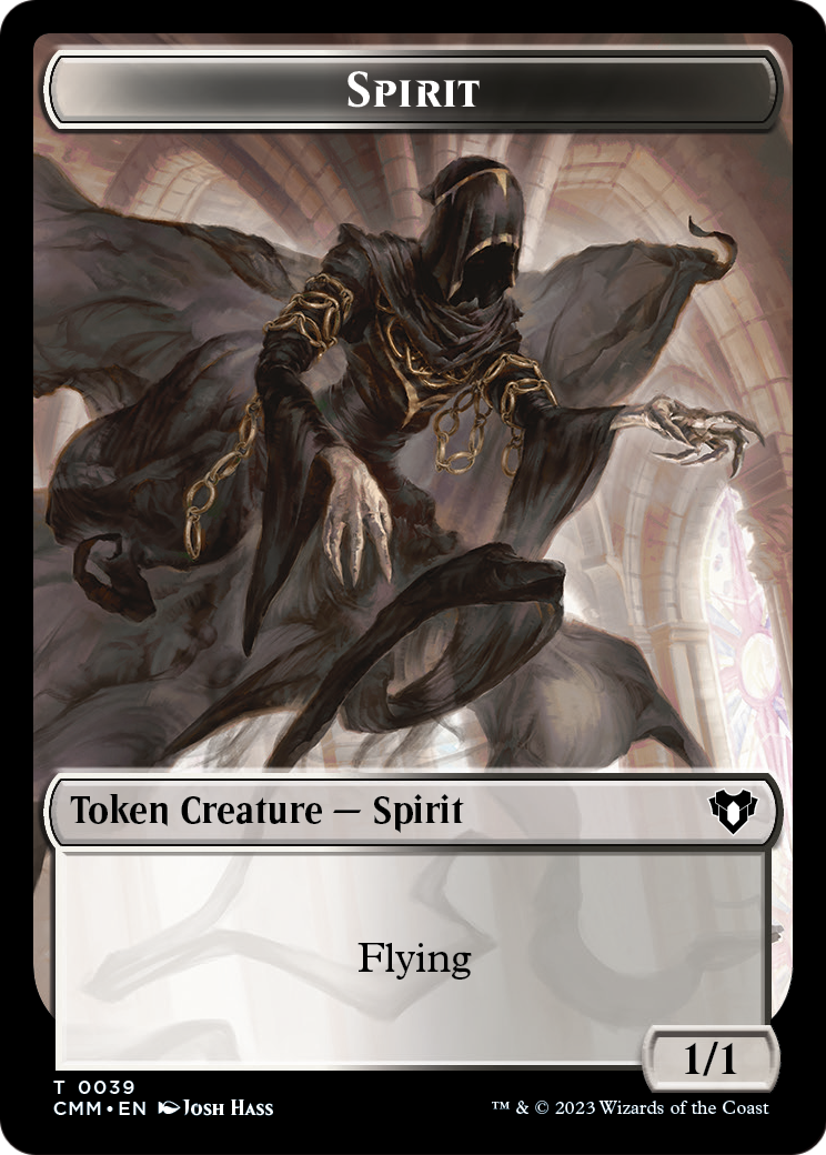 Spirit (TCMM-039) [Commander Masters Tokens] Foil