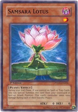 Samsara Lotus (Common) (PTDN-EN004) - Phantom Darkness 1st Edition