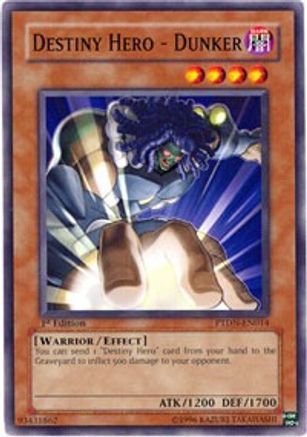 Destiny Hero - Dunker (Common) (PTDN-EN014) - Phantom Darkness 1st Edition