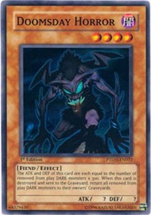Doomsday Horror (Super Rare) (PTDN-EN022) - Phantom Darkness Unlimited