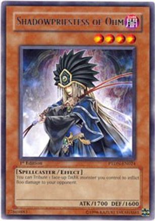 Shadowpriestess of Ohm (Rare) (PTDN-EN024) - Phantom Darkness Unlimited