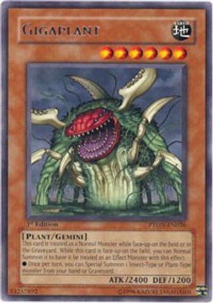 Gigaplant (Rare) (PTDN-EN026) - Phantom Darkness Unlimited