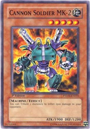 Cannon Soldier MK-2 (Common) (PTDN-EN035) - Phantom Darkness 1st Edition