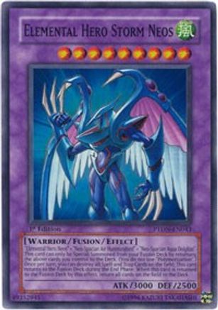 Elemental Hero Storm Neos (Super Rare) (PTDN-EN043) - Phantom Darkness Unlimited