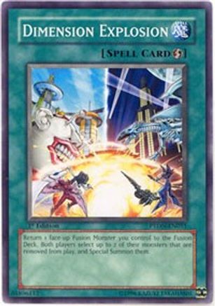 Dimension Explosion (Common) (PTDN-EN051) - Phantom Darkness 1st Edition