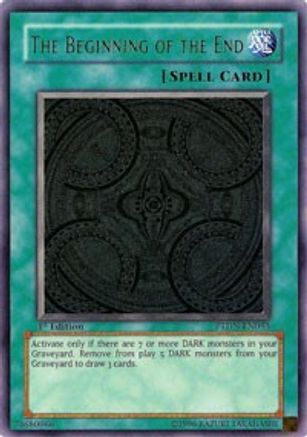 The Beginning of the End (Ultra Rare) (PTDN-EN053) - Phantom Darkness 1st Edition