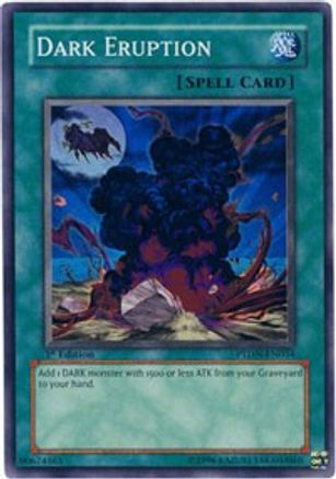 Dark Eruption (Super Rare) (PTDN-EN054) - Phantom Darkness 1st Edition