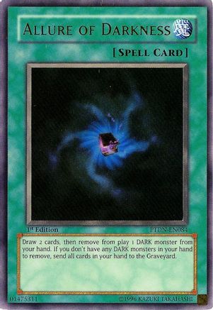 Allure of Darkness (Ultra Rare) (PTDN-EN084) - Phantom Darkness 1st Edition