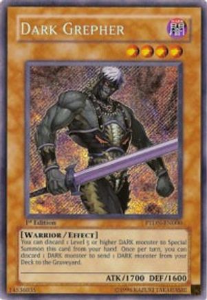 Dark Grepher (Secret Rare) (PTDN-EN000) - Phantom Darkness 1st Edition