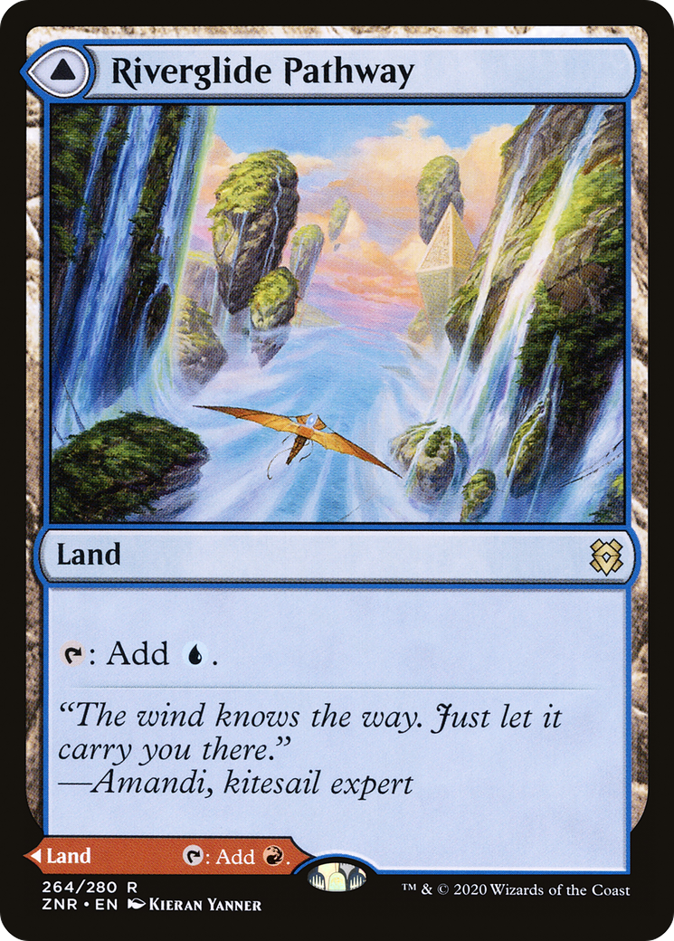 Riverglide Pathway (ZNR-264) [Zendikar Rising]