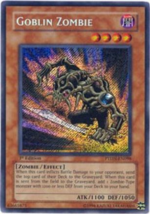 Goblin Zombie (Secret Rare) (PTDN-EN098) - Phantom Darkness 1st Edition