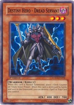Destiny Hero - Dread Servant (Common) (LODT-EN004) - Light of Destruction Unlimited