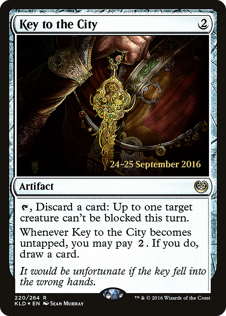 Key to the City (PRE-220) [Kaladesh Promos] Foil