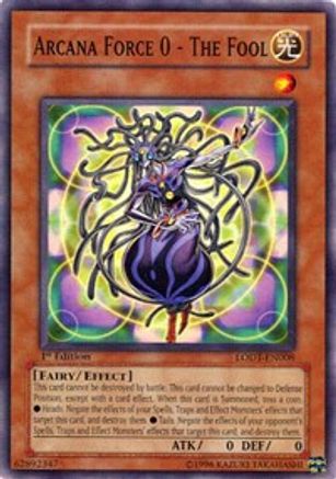 Arcana Force 0 - The Fool (Common) (LODT-EN008) - Light of Destruction Unlimited