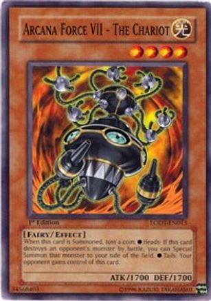 Arcana Force VII - The Chariot (Common) (LODT-EN013) - Light of Destruction Unlimited